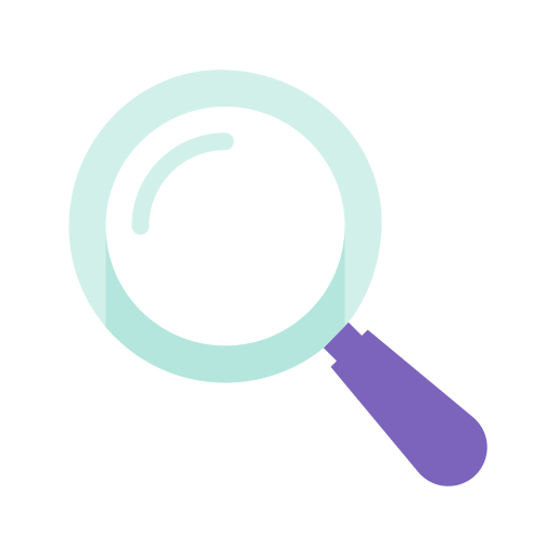 Magnifier, magnifying glass, search, search web, searching glass icon